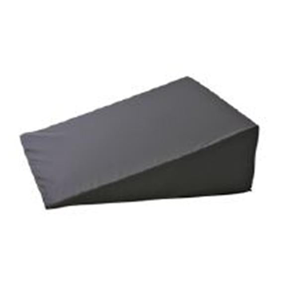 Wedge Pillow Elevated Foam Black Vinyl Cover 24x27x12